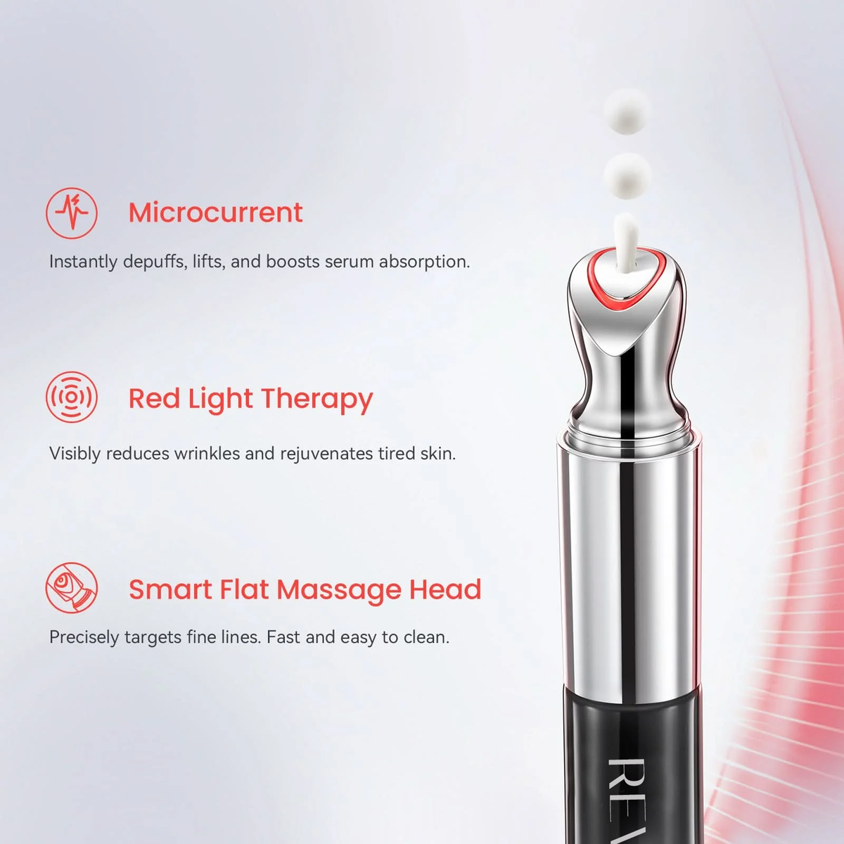 REVIVEIR EyeGlow Red Light & Microcurrent Eye Cream