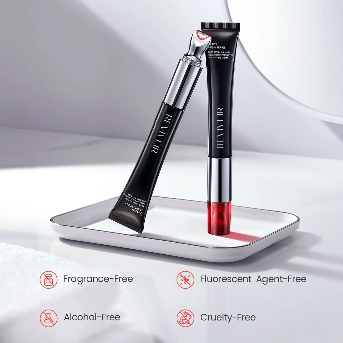 REVIVEIR EyeGlow Red Light & Microcurrent Eye Cream